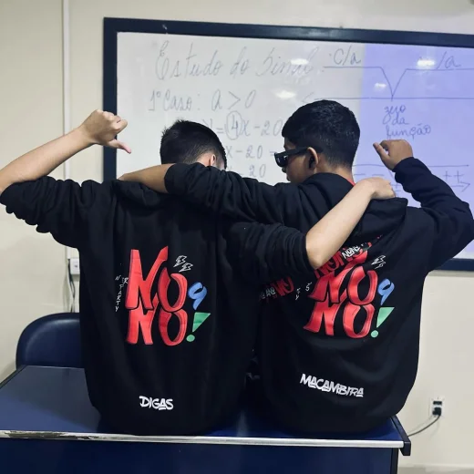 Camisas de interclasse escolar no Rio Grande do Sul